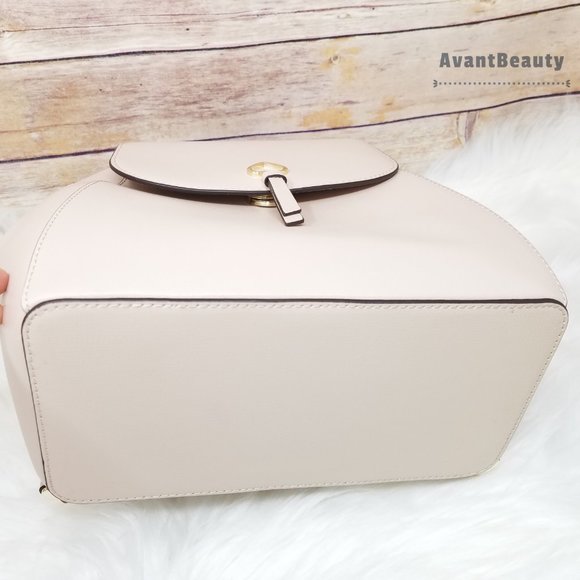 Kate Spade Medium Flap Backpack Warm Beige Bag main image 6